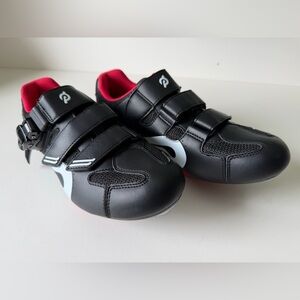 Peloton Cycling Shoes, Black, w/ Cleats, Size 40